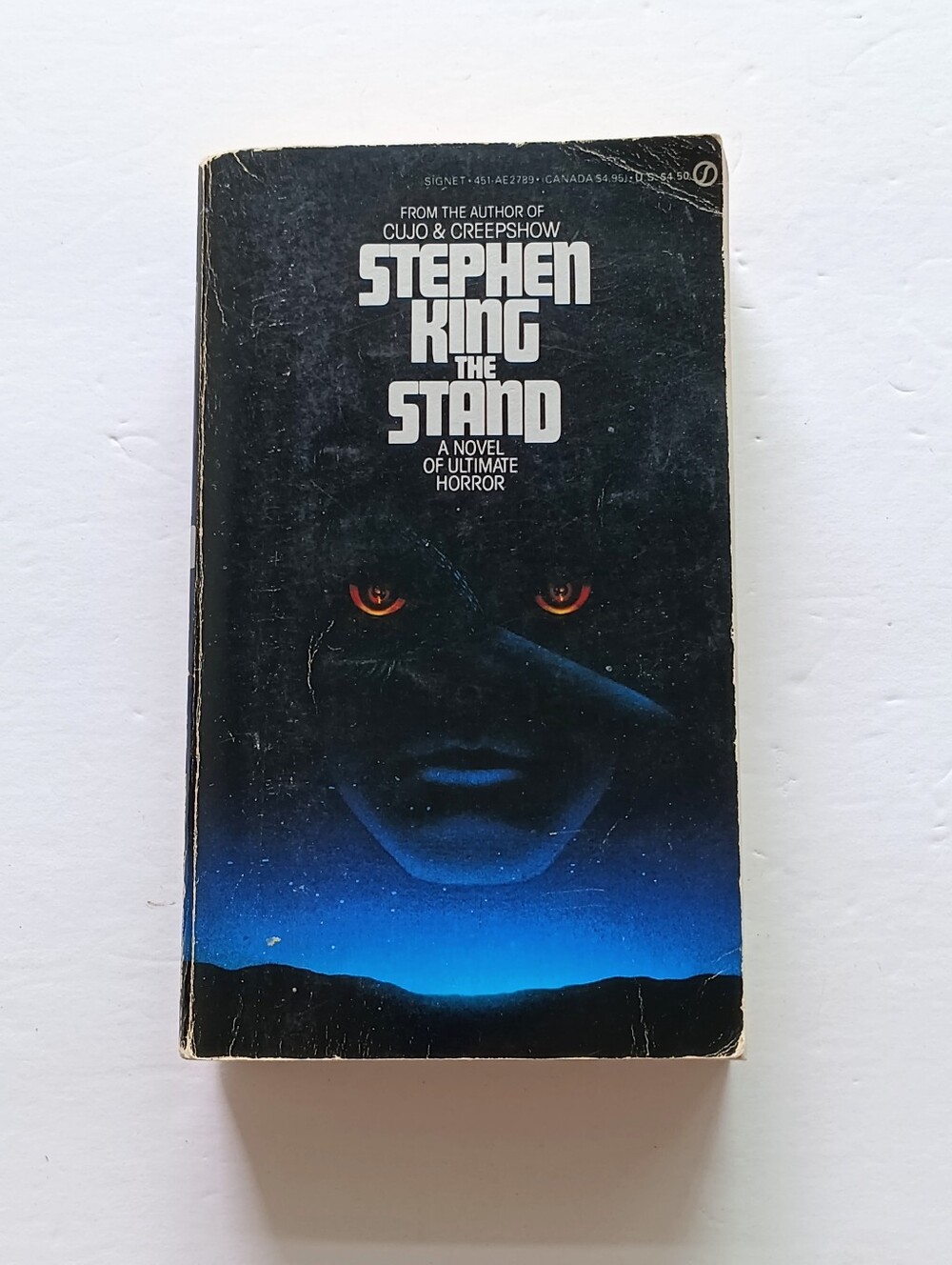 VTG 1980 Stephen King THE STAND Signet Paperback Book Horror Original Cut